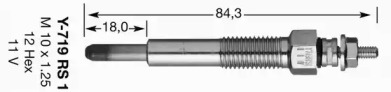 Свеча накаливания (NGK: 6900)